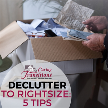 Decluttering to Rightsize: 5 Tips